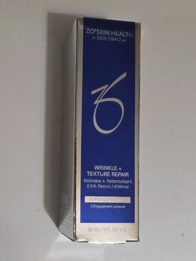 ZO Skin Health Wrinkle + Texture Repair 0.5% Retinol Serum 30ml Travel Size New